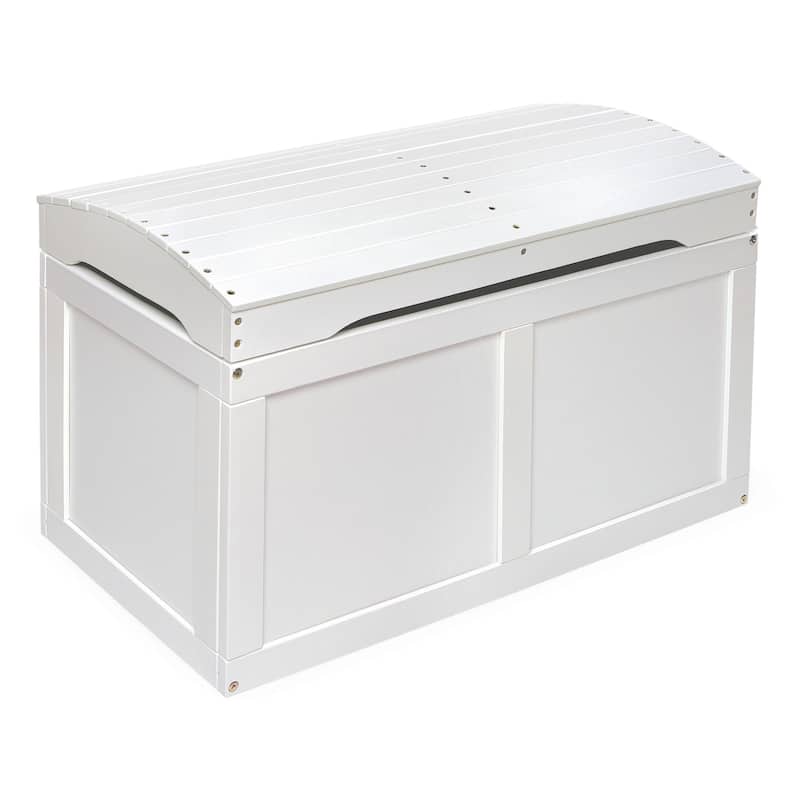 Hardwood Barrel Top Toy Chest