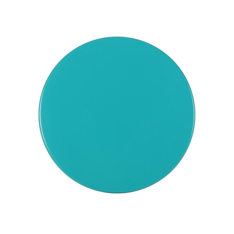 3-Piece Matte Outdoor Bistro Set, Powder-Coated Iron Table and Chairs for Patio or Balcony Dining