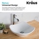 preview thumbnail 6 of 20, KRAUS Ramus Tall Single Handle 1-Hole Vessel Bathroom Faucet