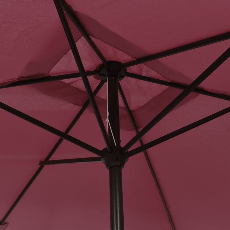 vidaXL Outdoor Umbrella Parasol Patio Sunshade Tilting System Sun Shelter