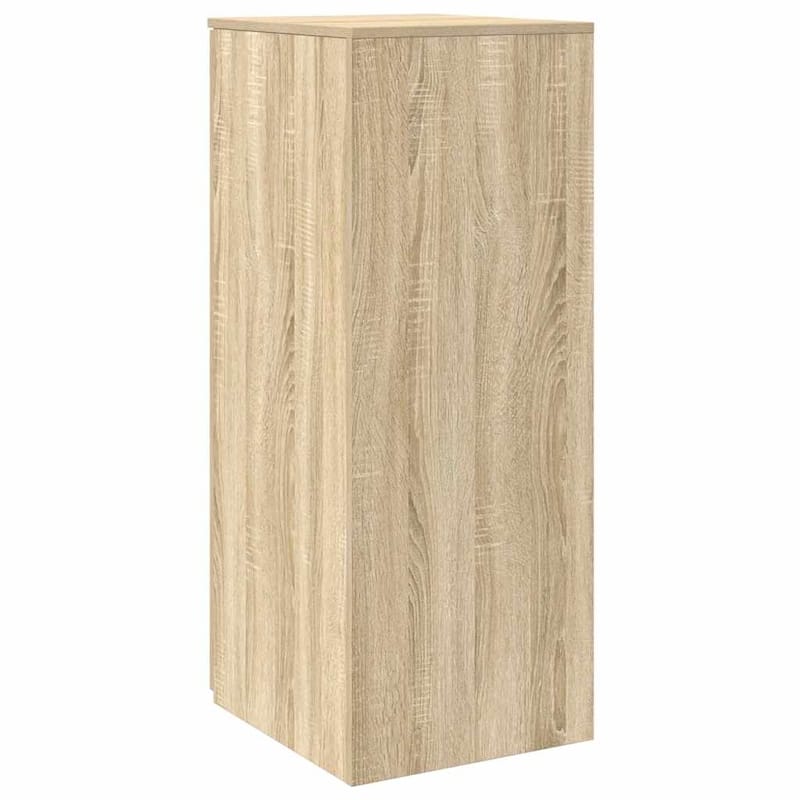 vidaXL Storage Cabinet Sonoma oak Engineered wood Compact - 17.7 x 15.7 x 40.7 in