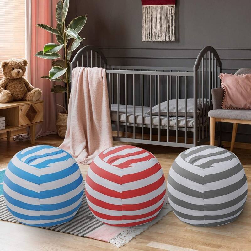 2 PCS Storage Bean Bag Chair Cover 24"
