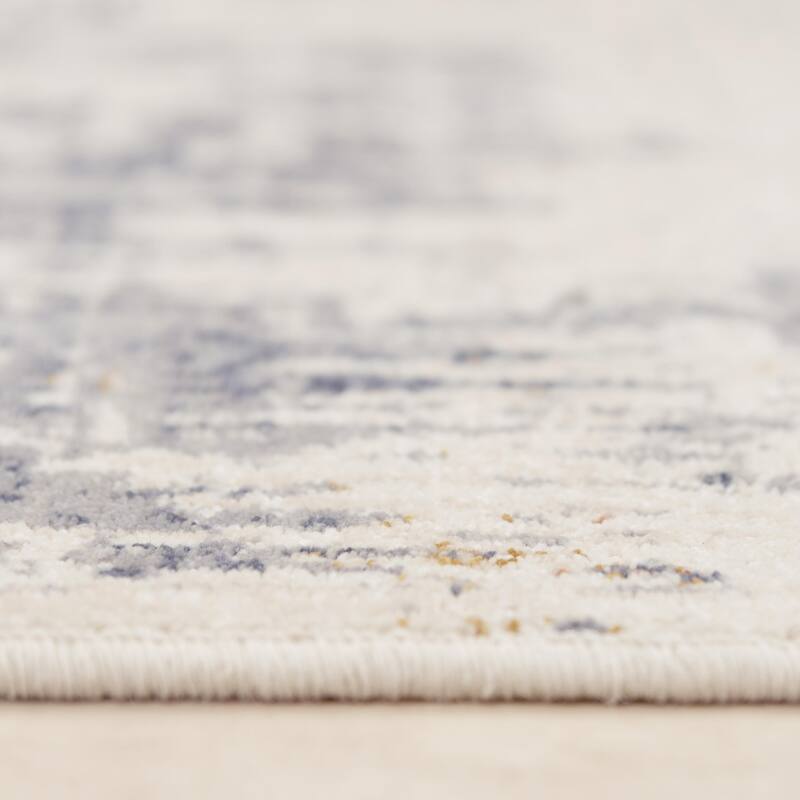 Alora Decor Sage Abstract Wool Area Rug