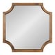 preview thumbnail 22 of 134, Kate and Laurel Hogan Scalloped Wood Framed Mirror