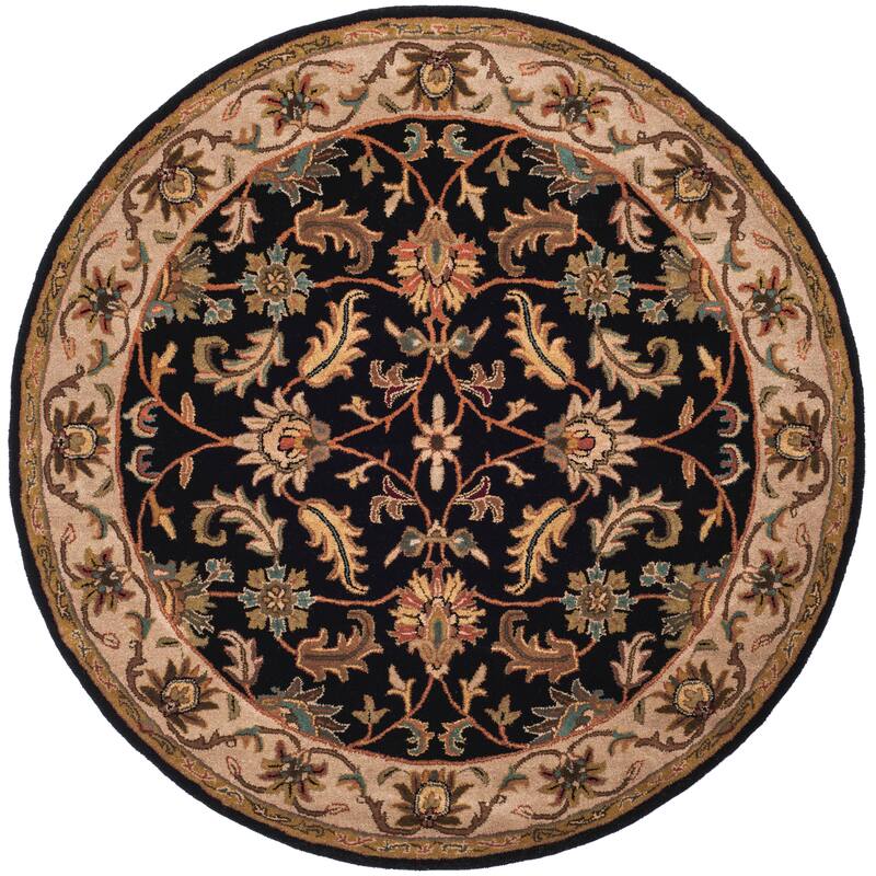 SAFAVIEH Handmade Heritage Sharee Traditional Oriental Wool Rug