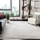 preview thumbnail 70 of 162, SAFAVIEH Adirondack Vera Modern Ombre Distressed Area Rug 12' x 15' - Ivory/Silver