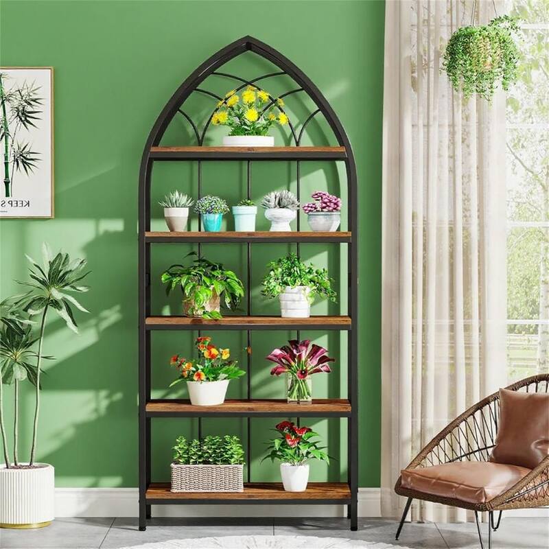 5-Tier Plant Stand Bookshelf