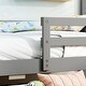 preview thumbnail 18 of 18, Kids House-Shaped Twin Size Bed with 2 Large Drawers with Blackboard