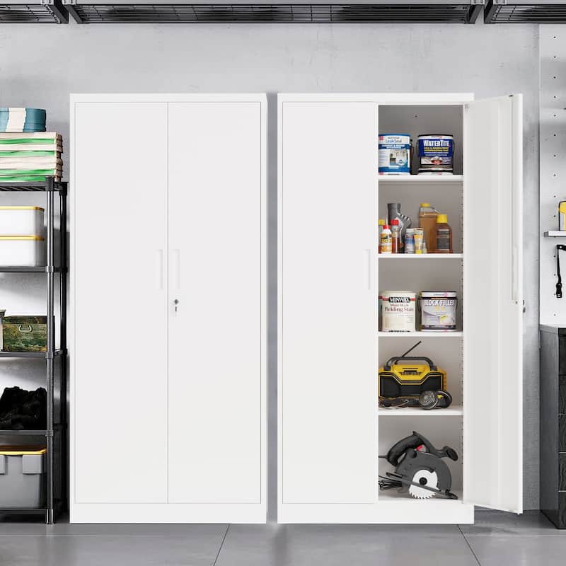 Steel Freestanding Garage Cabinet
