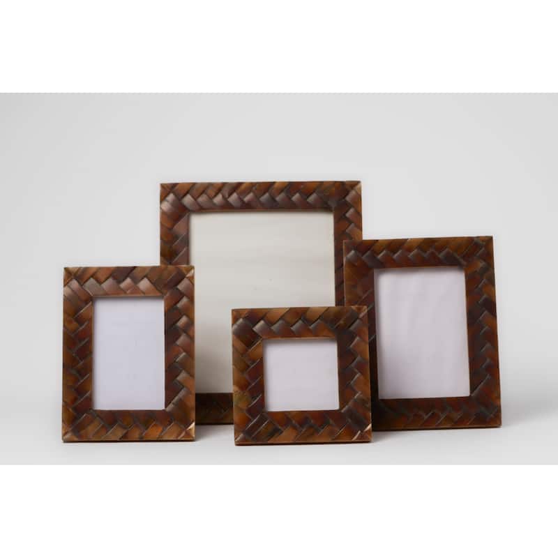 White Bone Picture Frame