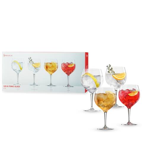 Spiegelau 21 oz Gin and Tonic Glass (set of 4) - Clear