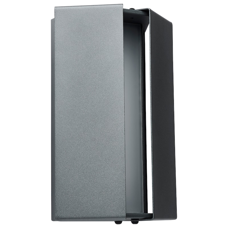 Peak LED Wall Sconce CCT Selectable Matte Gray Finish - Matte Gray