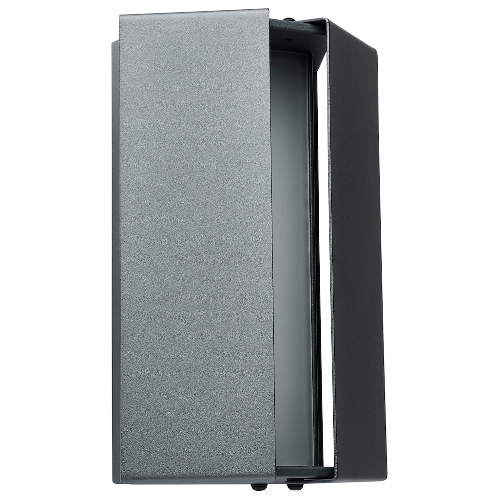 Peak LED Wall Sconce CCT Selectable Matte Gray Finish