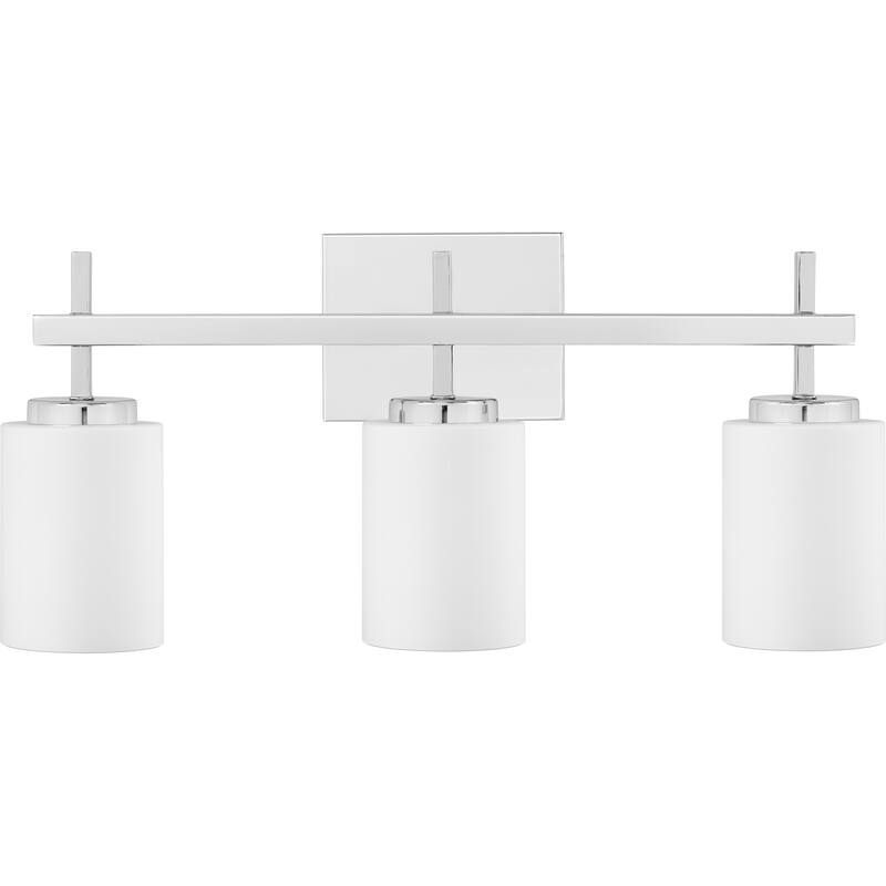 Wilburn 3-Light Integrated LED Polished Chrome Vanity Light