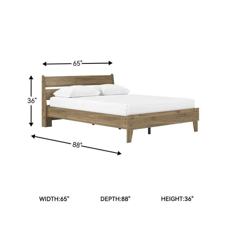 Signature Design by Ashley Socalle Platform Bed