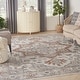 preview thumbnail 65 of 95, Nourison Astra Machine Washable Distressed Area Rug 7' 10" x 10' - Gray/Multi
