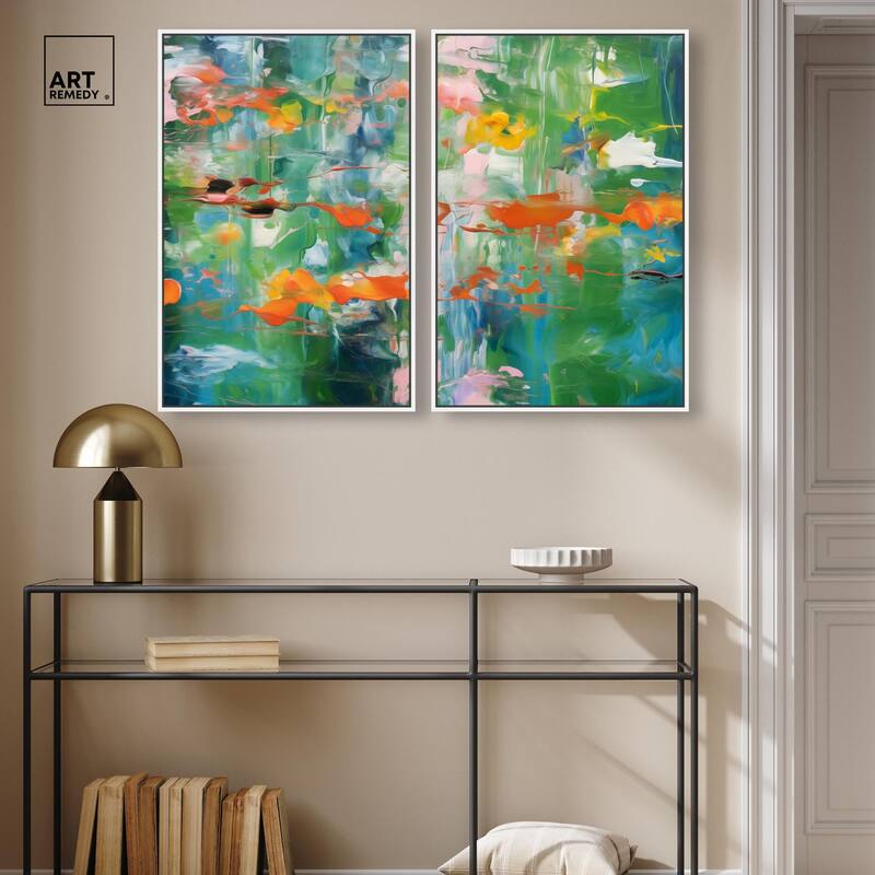Jungle Serenade Canvas Set of 2 by Art Remedy