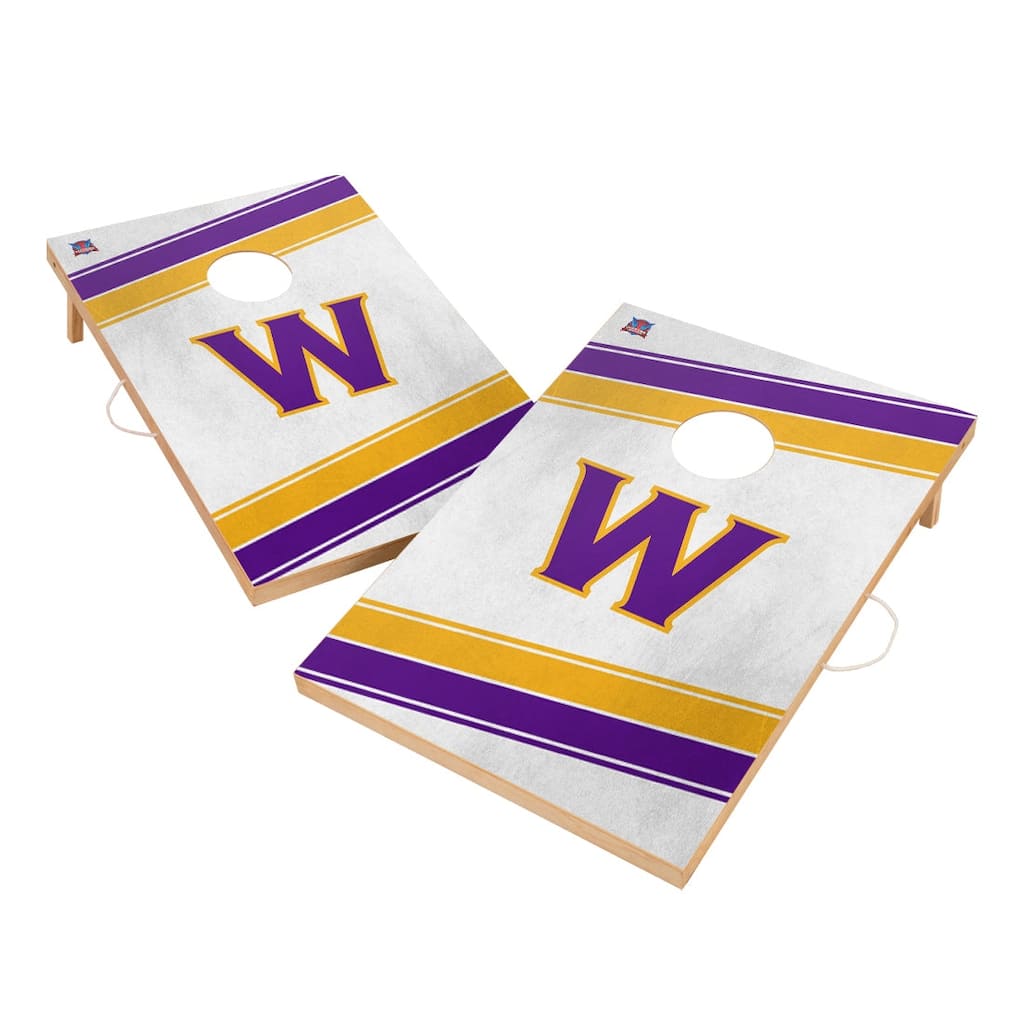 Williams College Ephs Regulation 2x4 Cornhole Set