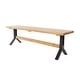 preview thumbnail 8 of 11, SEI Furniture Contemporary Natural Wood Dining Set (Set of 3)