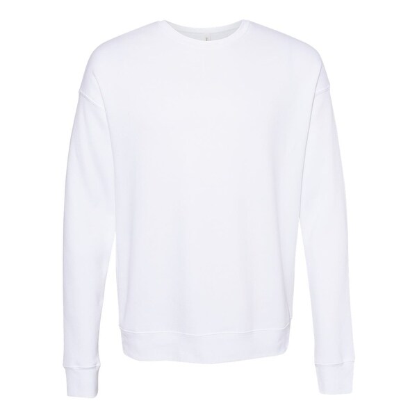 bella canvas unisex sponge fleece drop shoulder sweatshirt