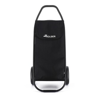 Rolser Com 88 lb. Capacity MF Tube 2 Big Wheel Shopping Trolley