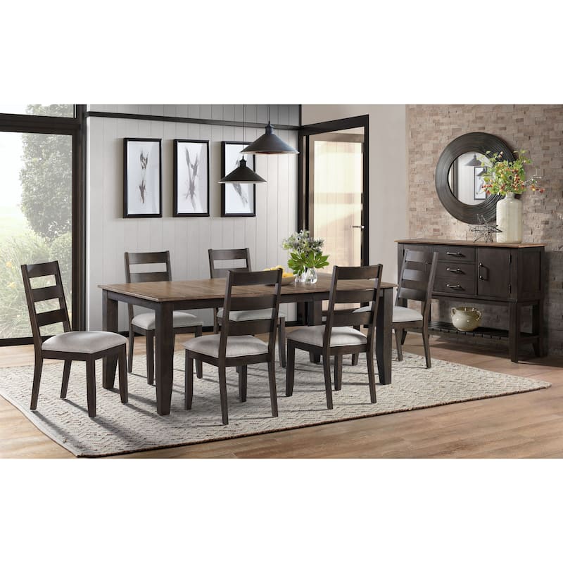 Beacon Ladder Back Side Chairs with Cushion (Set of 2)