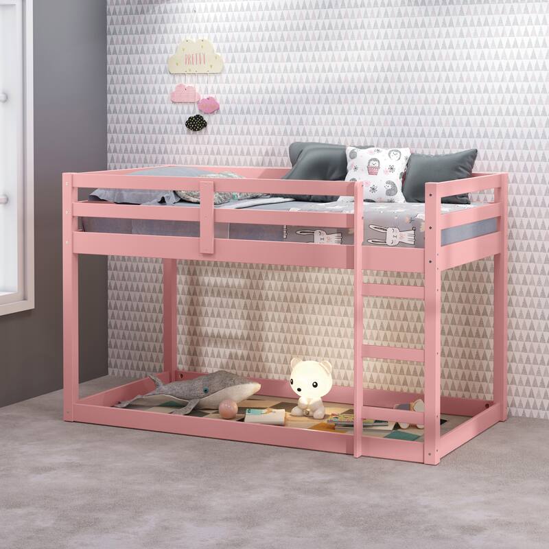 Versatile Twin Loft Bed with Integrated Slat System for Enhanced Comfort