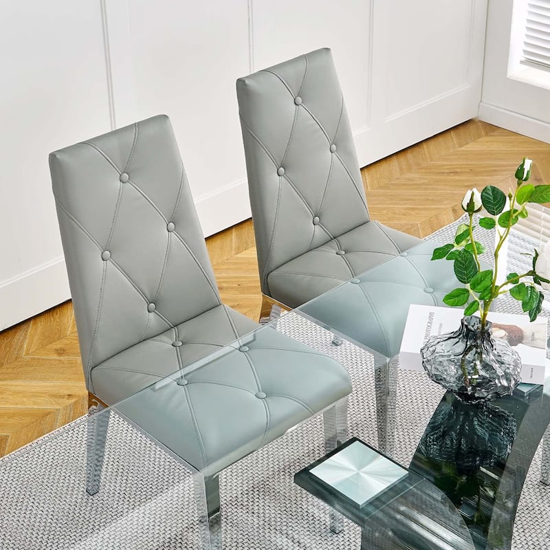 PU Dining Chair(set of 2)