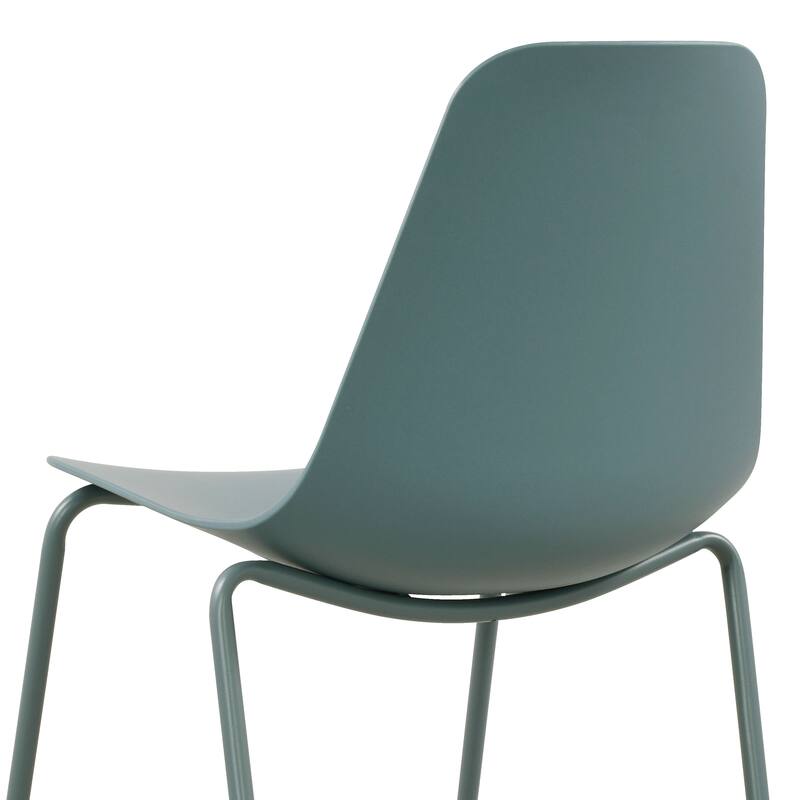 Poly & Bark Isla Stackable Dining Chair (Set of 4)