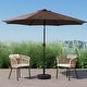 preview thumbnail 2 of 10, Holme 9-foot Steel Market Patio Umbrella with Tilt-and-Crank