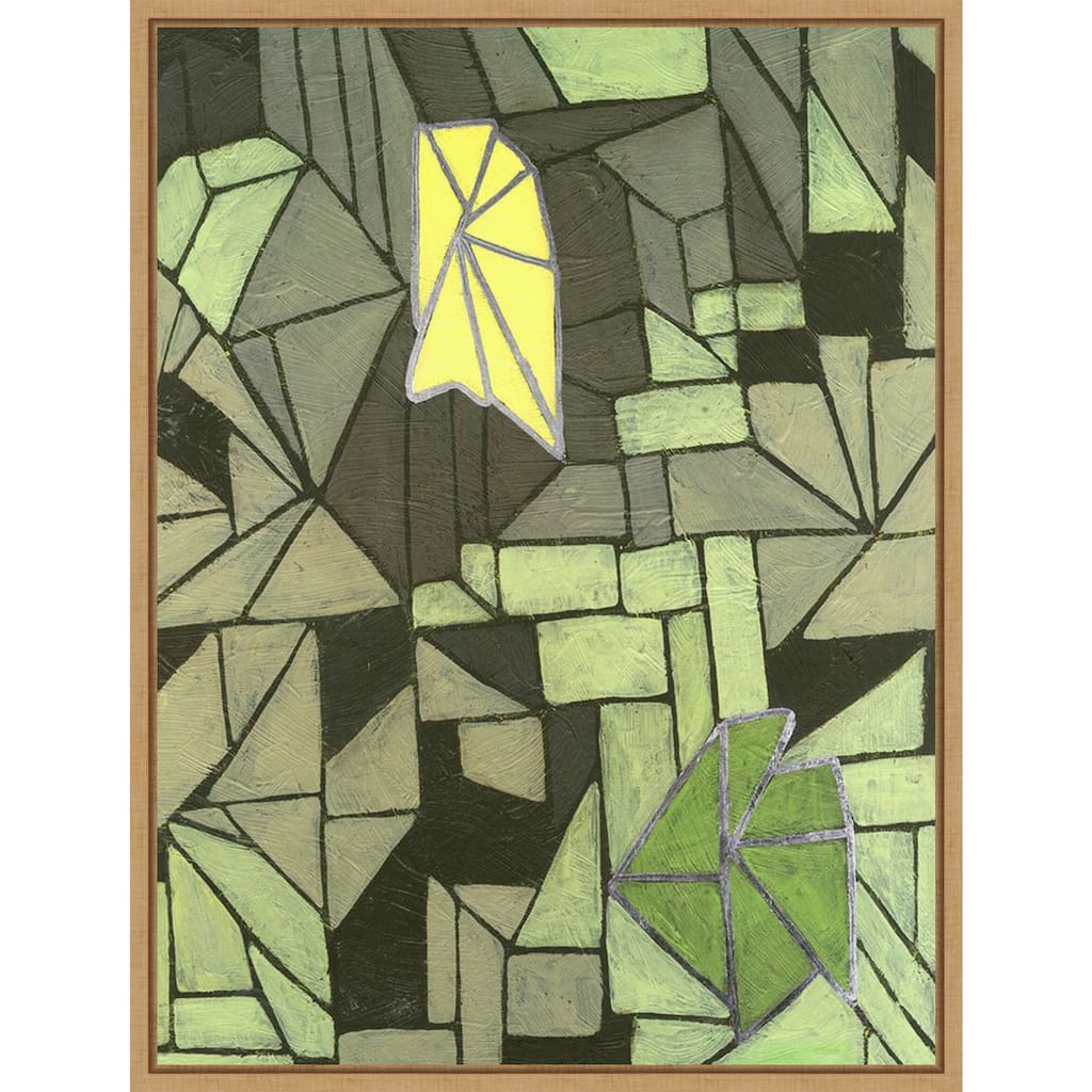 Amanti Art Cubic Prism II by Vanna Lam Framed Canvas Wall Art Print - Sylvie Maple