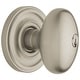 preview thumbnail 3 of 13, Baldwin Egg Style Single Cylinder Keyed Entry Door Knob Set with Egg Lifetime Satin Nickel