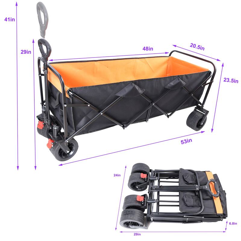 Big large capacity Folding cart