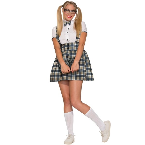 Plus Size Catholic School Girl Halloween Costumes -7705