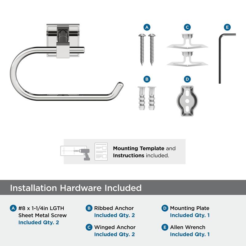 Appoint Chrome Traditional Single Post Toilet Paper Holder