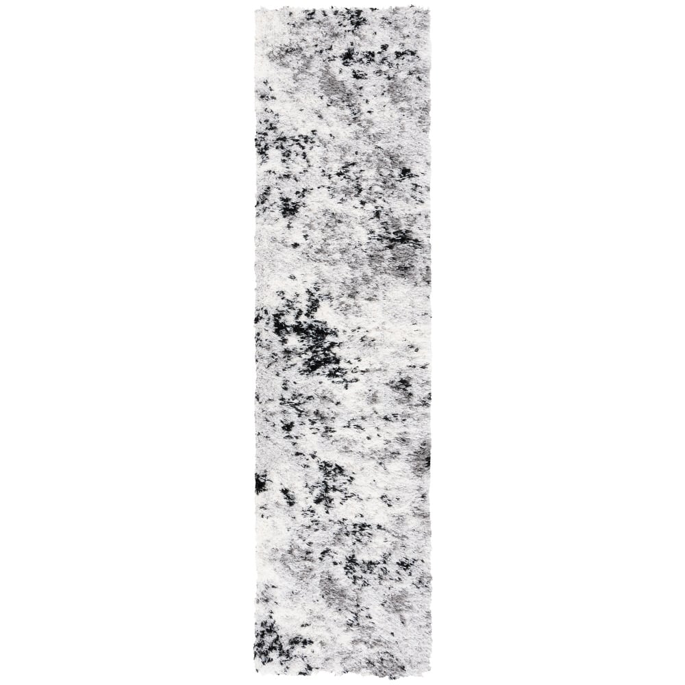 SAFAVIEH Lindsay Shag Nancie Modern Abstract 2-inch Thick Rug