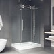 preview thumbnail 79 of 97, VIGO Winslow Frameless Sliding Shower Enclosure