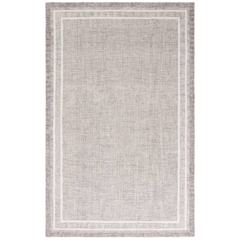 SAFAVIEH Handmade Ebony Gosselke Modern & Contemporary Wool Rug