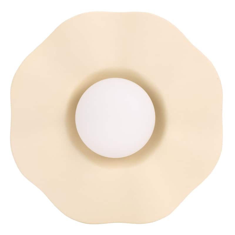SAFAVIEH Couture Renza, 15-inch, Ceramic Wall Sconce - 15"W x 9"D x 5"H