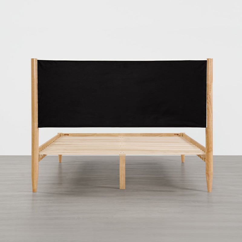 Mason Upholstered Platform Bed Frame with Headboard