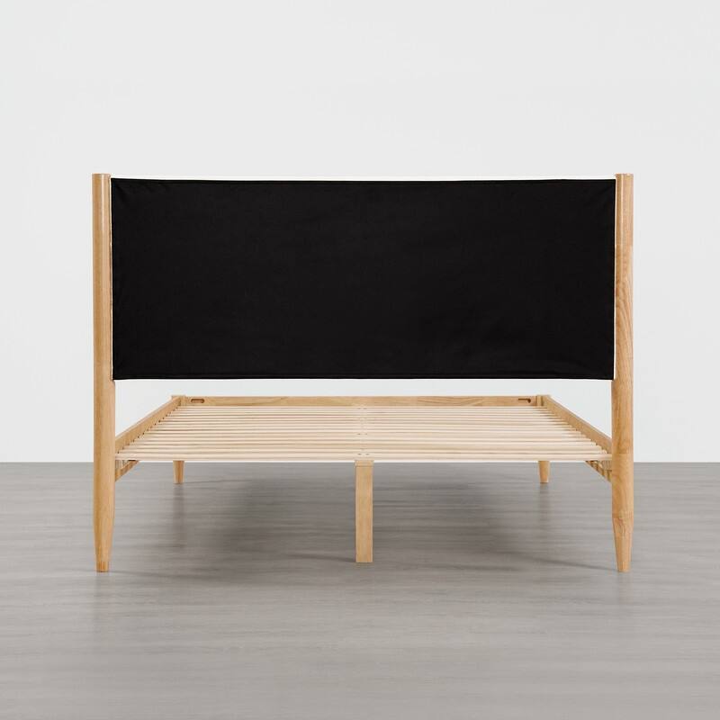 Mason Upholstered Platform Bed Frame with Headboard