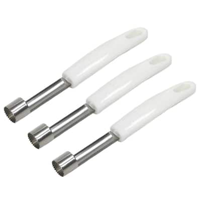 Chef Craft Stainless Steel Blade Apple Corer - Simply Insert, Twist and Pull Out