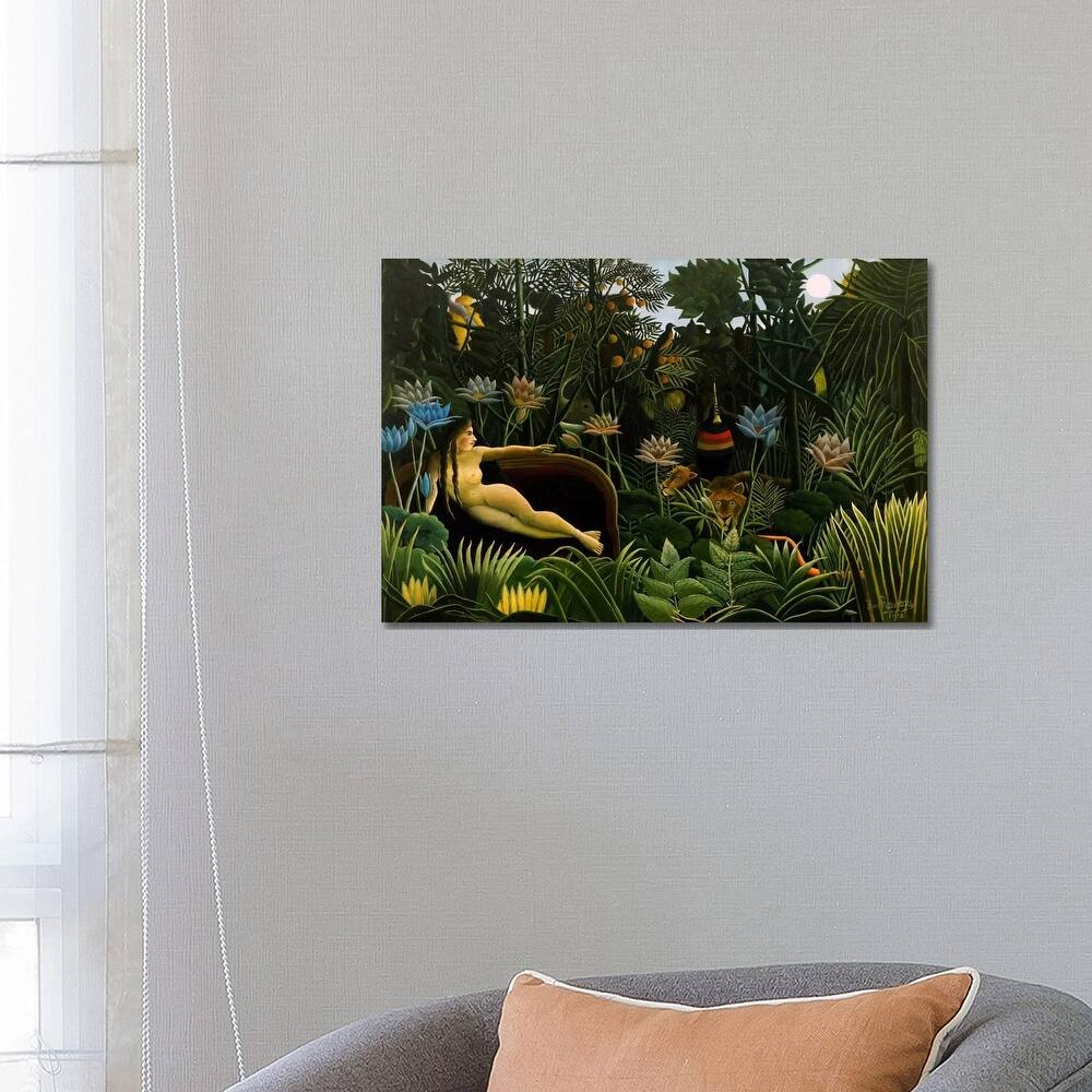 iCanvas "The Dream, 1910" by Henri Rousseau Canvas Print