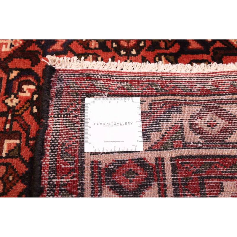 ECARPETGALLERY Hand-knotted Andelz Dark Copper Wool Rug - 3'7 x 9'11