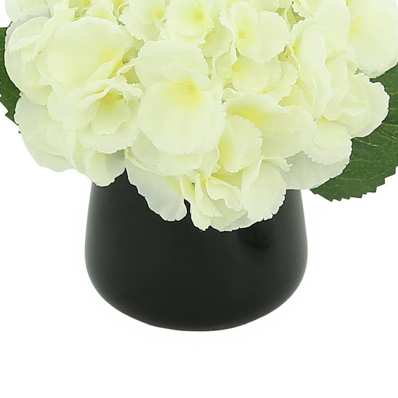 Hydrangea Arrangement in a Glass Vase
