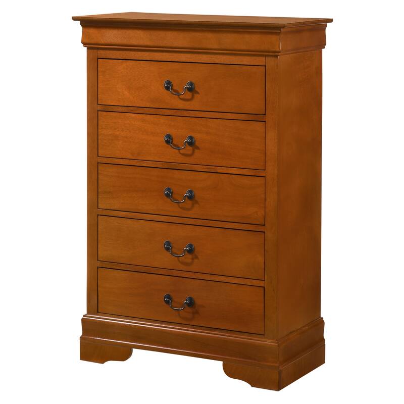 Louis Phillipe 5-drawer Bedroom Chest