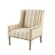 preview thumbnail 3 of 7, Madison Park Tita Tan Geometric Patterned Accent Chair