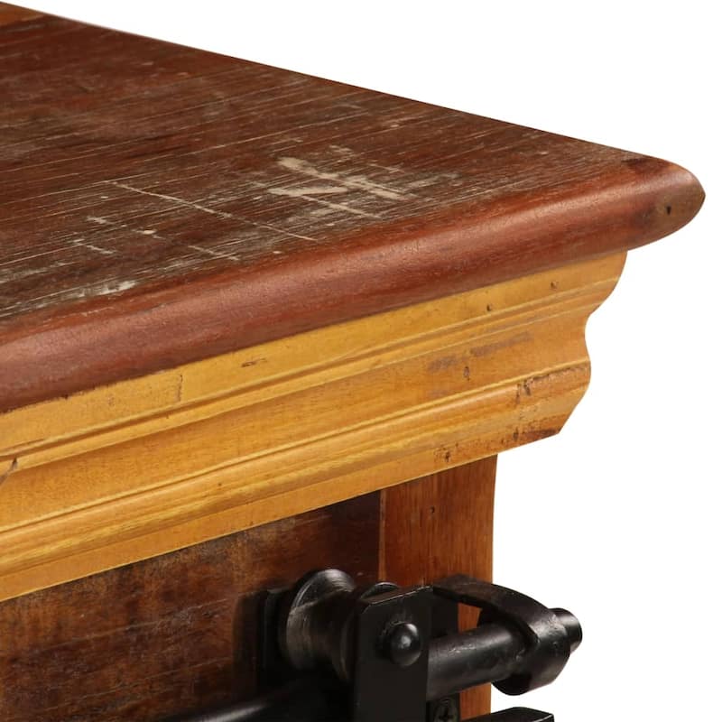 vidaXL TV Stand 43.3"x11.8"x17.7" Solid Wood Reclaimed
