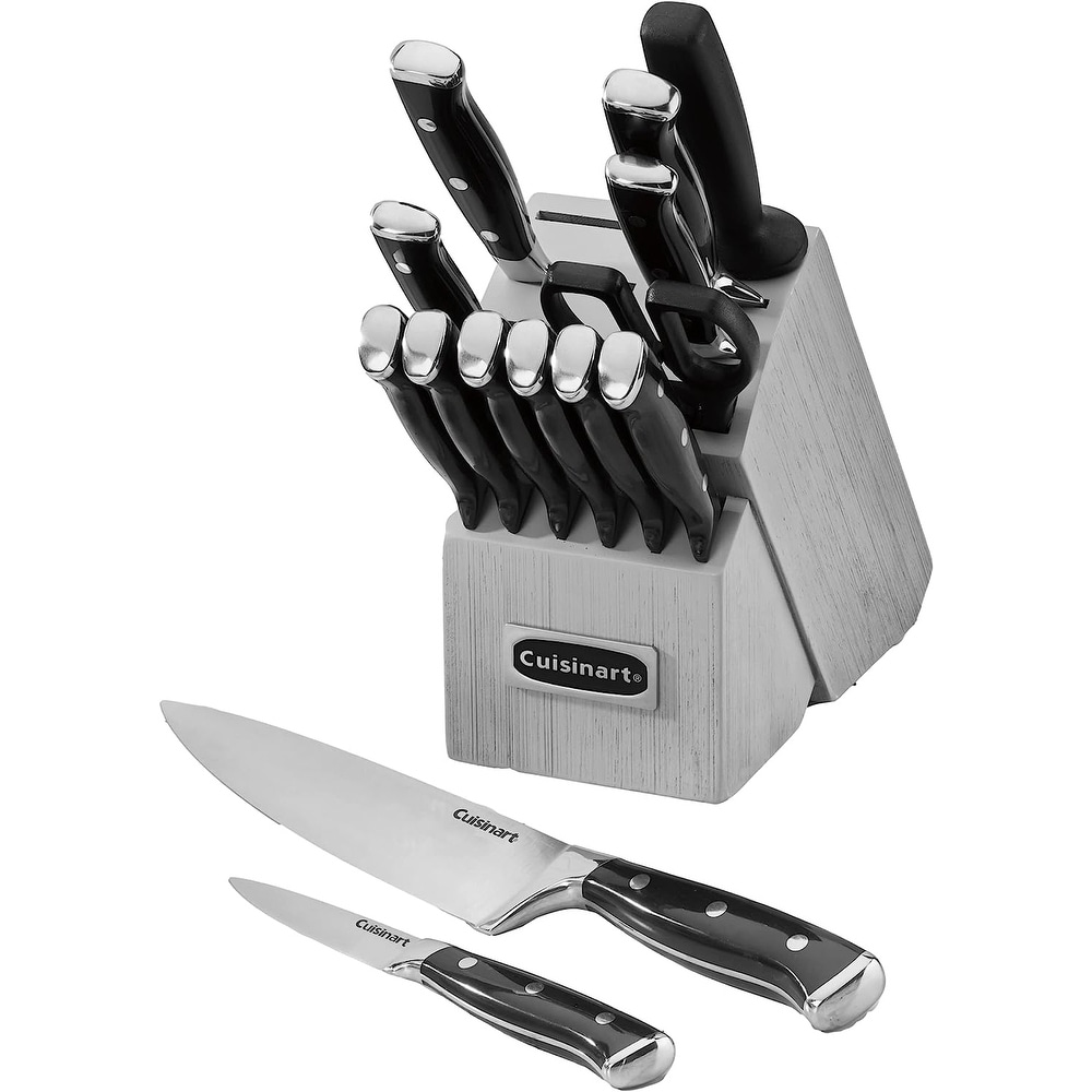 Ayesha Curry 3-Piece Japanese Steel Cooking Knife Set, Charcoal Gray