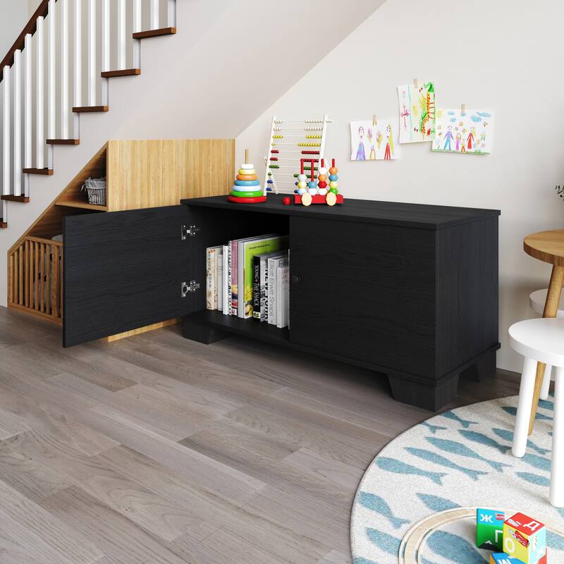 Clayfell Smyrna Storage Cabinet Bench